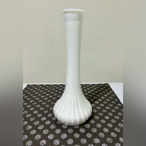 Vintage Hoosier Milk Glass Bud Vase